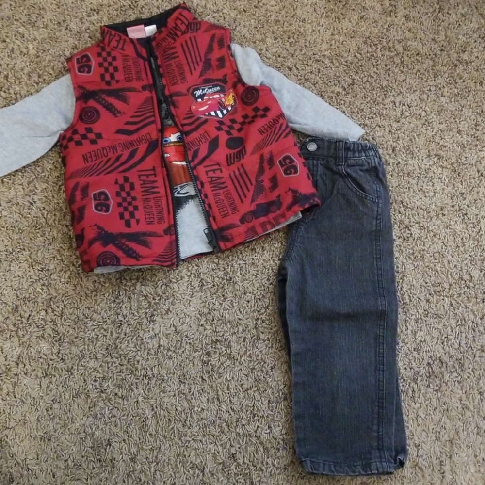 Lightning McQueen 3Piece Set 3T